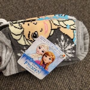 No-show Frozen socks (toddler)